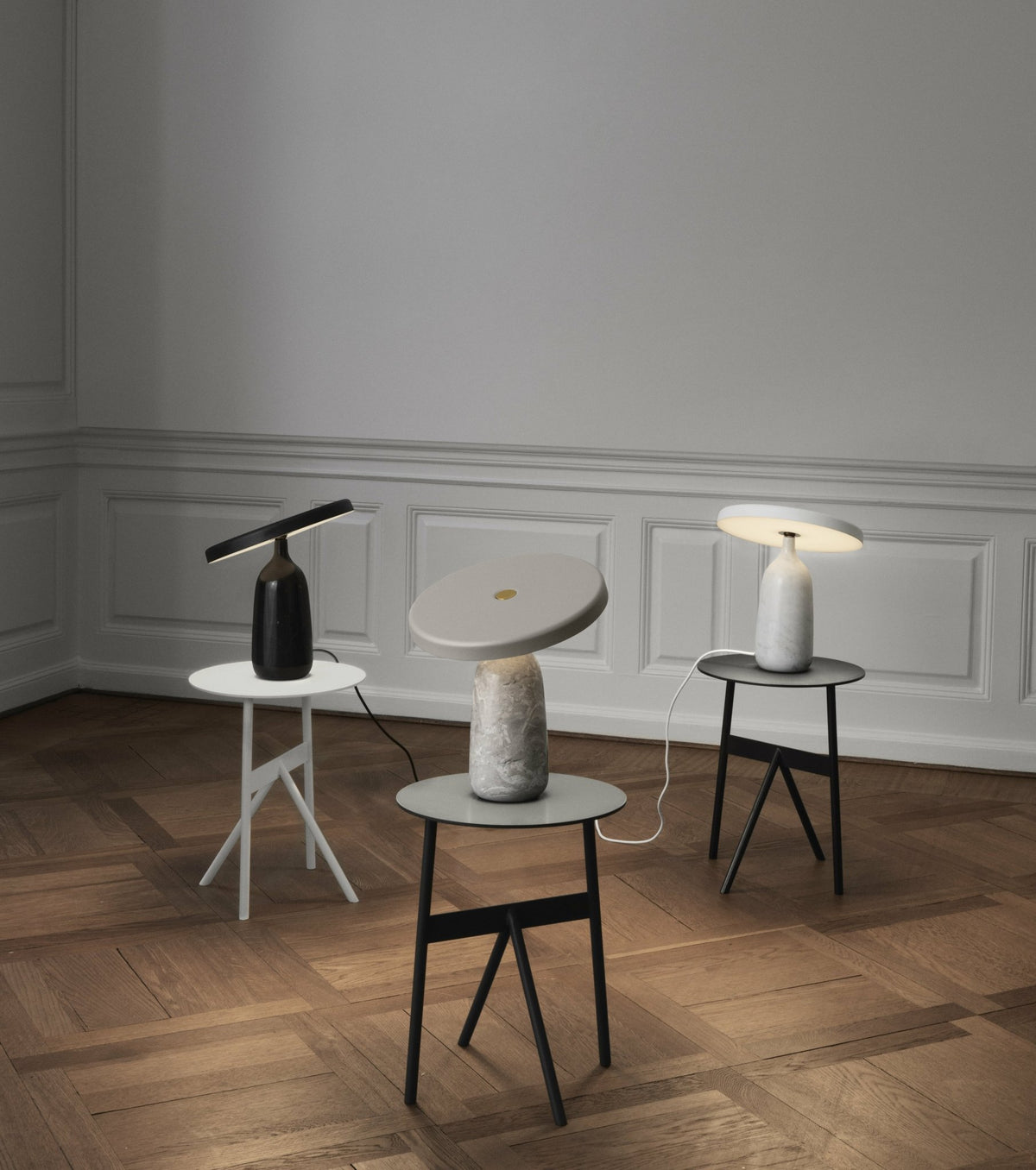 Table d'appoint en acier noir Ø37cm Stook noir - Normann Copenhagen - The Cool Republic