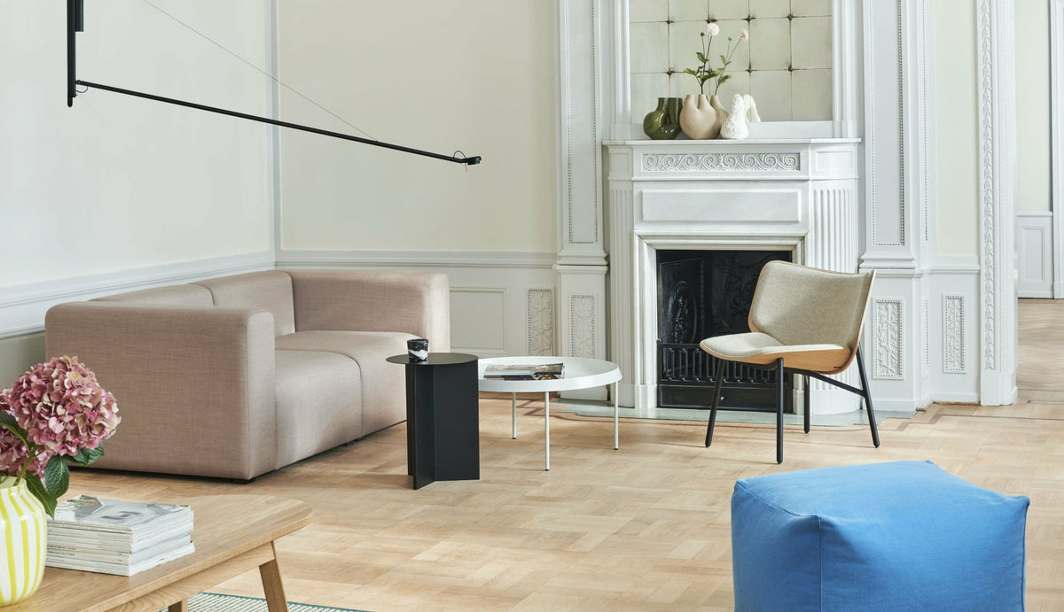 Table d'appoint en acier noire Slit - HAY - The Cool Republic