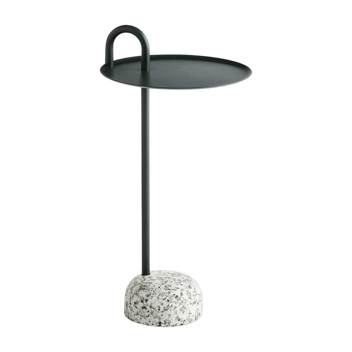 Table d'appoint en acier vert Bowler - Hay - The Cool Republic