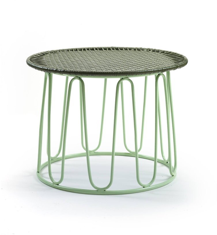 Table d'appoint en acier vert Circo - Ames - The Cool Republic