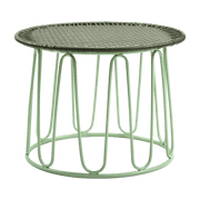 Table d'appoint en acier vert Circo - Ames - The Cool Republic