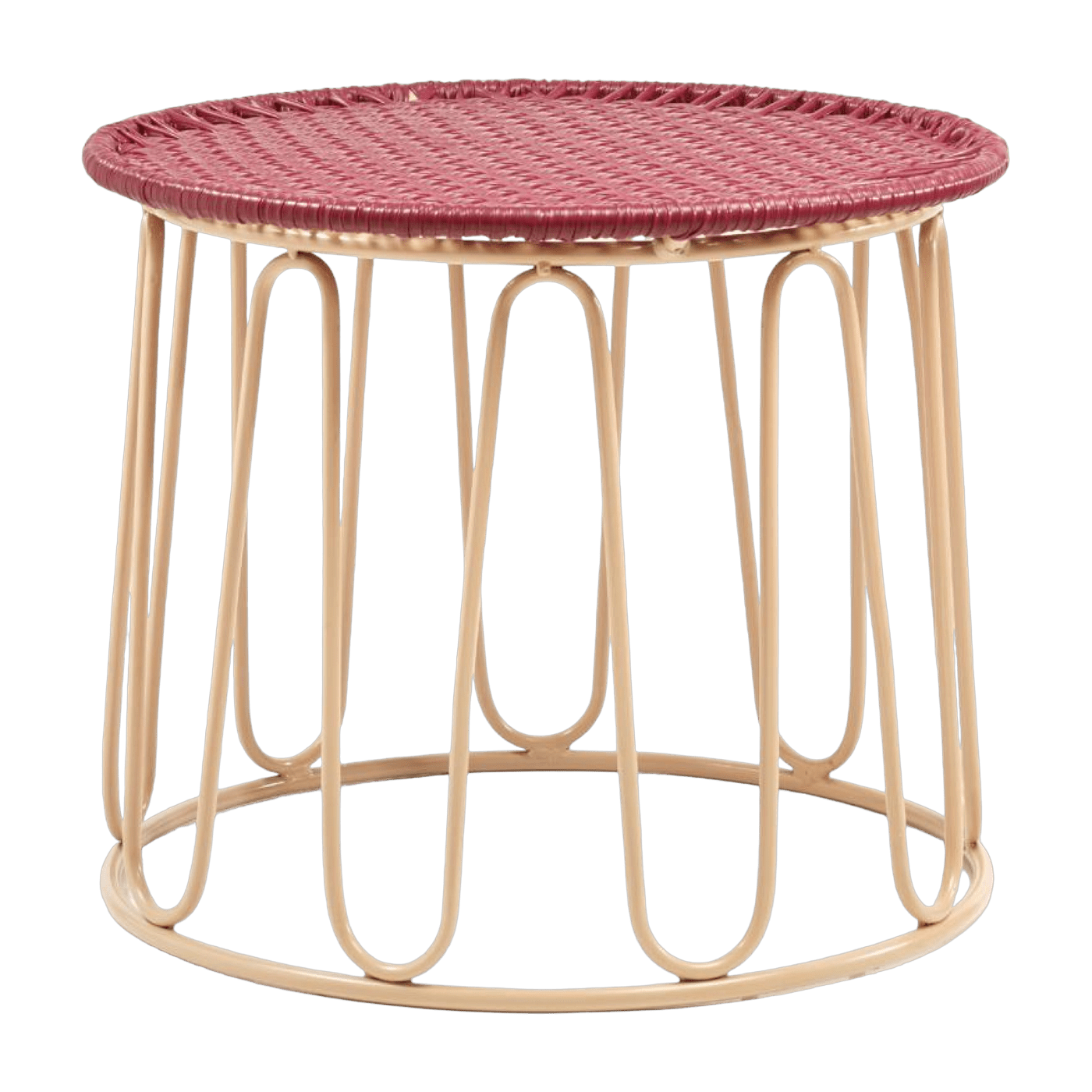 Table d'appoint en acier violet Circo - Ames - The Cool Republic