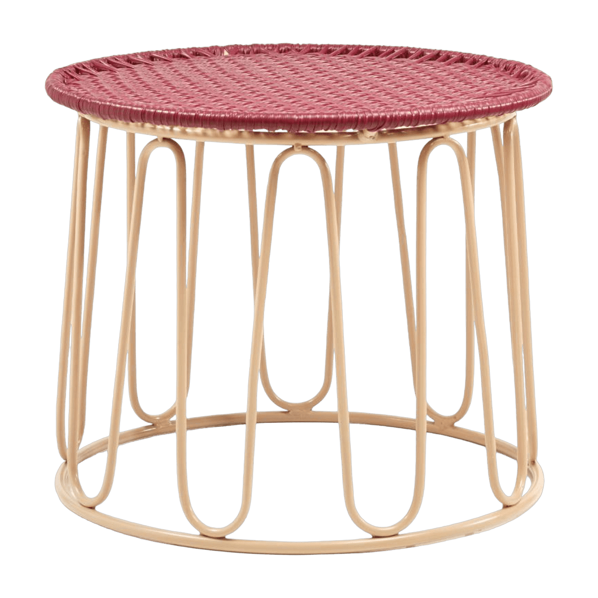 Table d'appoint en acier violet Circo - Ames - The Cool Republic