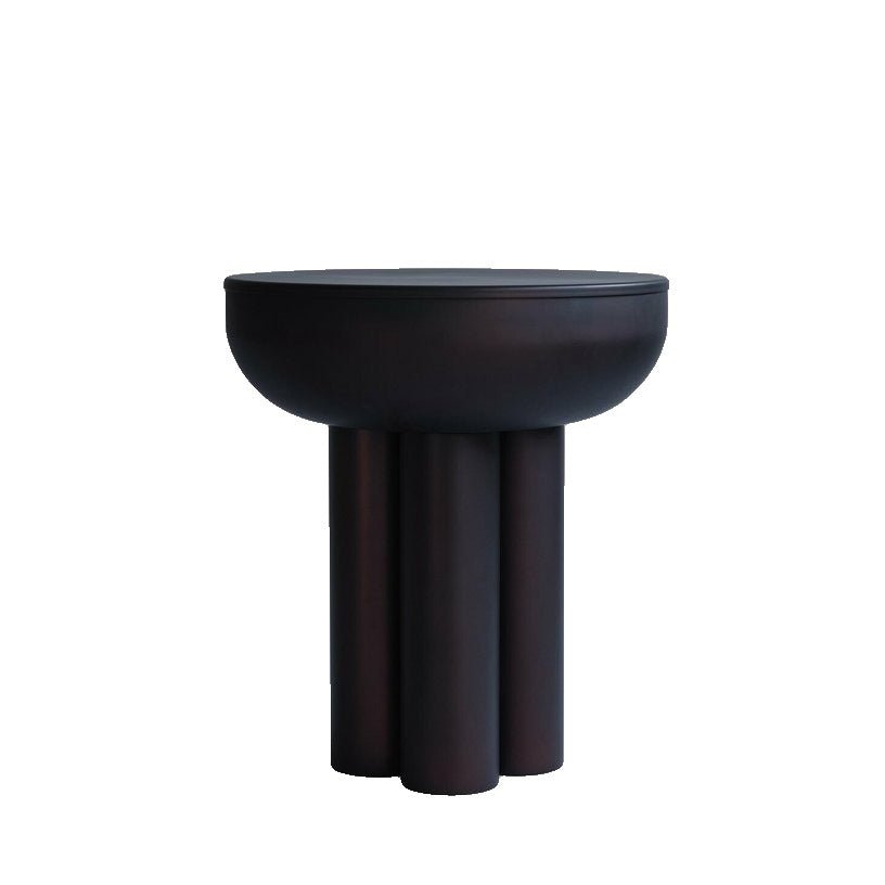 Crown black aluminum side table - 101 Copenhagen - The Cool Republic