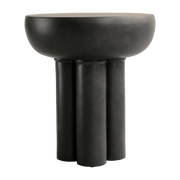 Table d'appoint en aluminium noir 65x50 cm Crown - 101 Copenhagen - The Cool Republic
