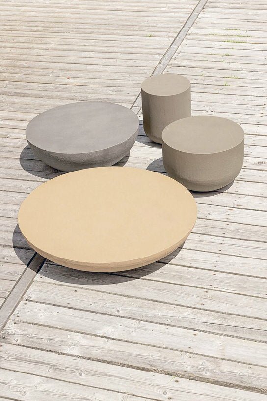 Table d'appoint en argile cassel Heiko 41 - Gervasoni - The Cool Republic