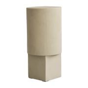 Table d'appoint en béton beige sable 25 x 25 cm Column - 101 Copenhagen - The Cool Republic