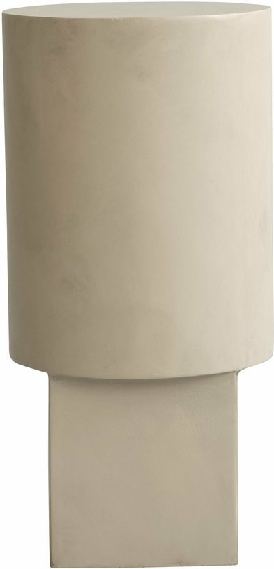 Table d'appoint en béton beige sable 25 x 25 cm Column - 101 Copenhagen - The Cool Republic