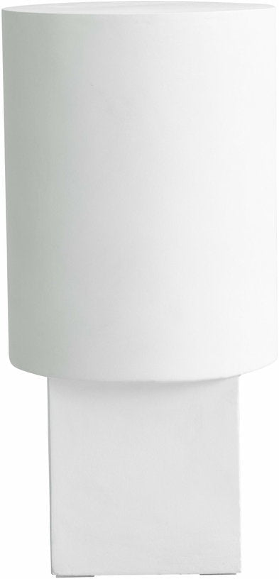 Table d'appoint en béton blanc 25 x 25 cm Column - 101 Copenhagen - The Cool Republic