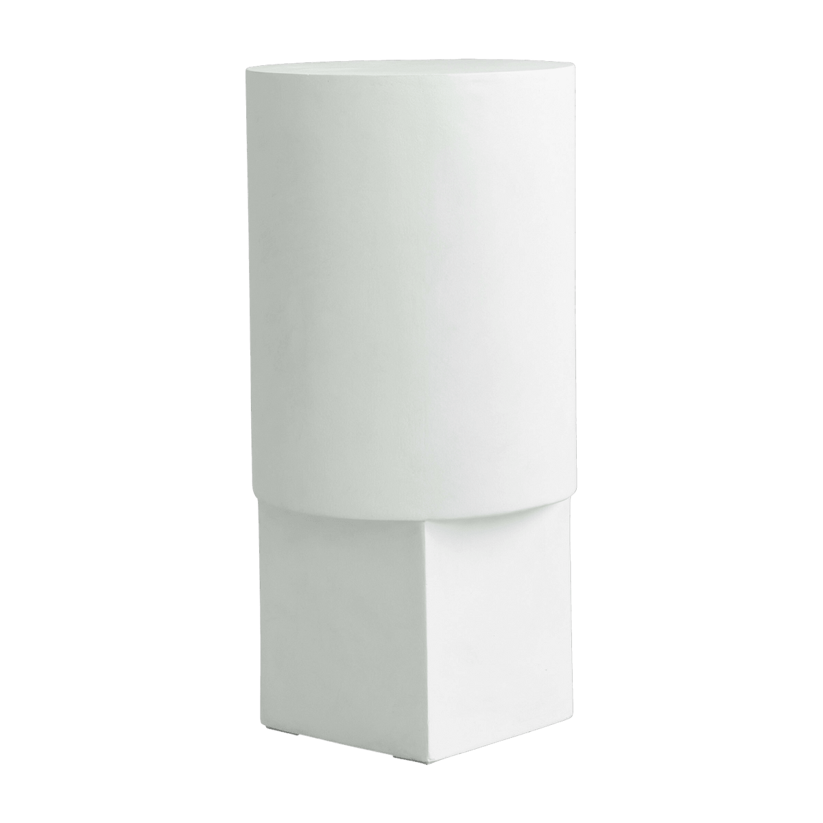 Table d'appoint en béton blanc 25 x 25 cm Column - 101 Copenhagen - The Cool Republic