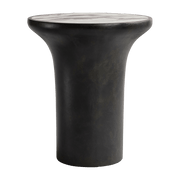 Table d'appoint en béton et marbre calacatta 35 x 35 cm Trumpet - 101 Copenhagen - The Cool Republic