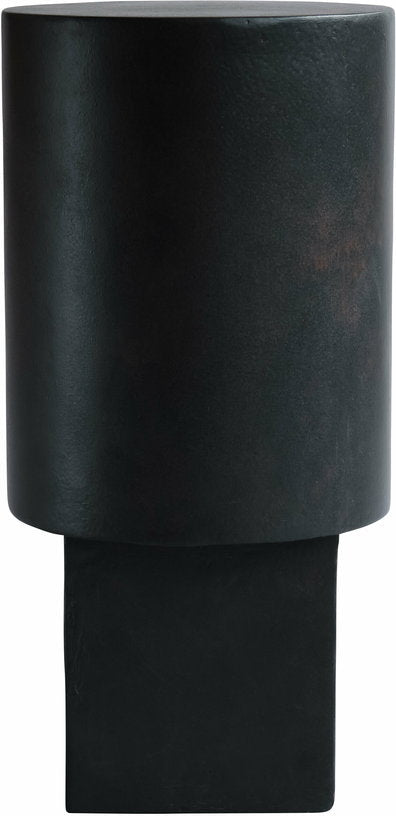 Table d'appoint en béton noir café 25 x 25 cm Column - 101 Copenhagen - The Cool Republic