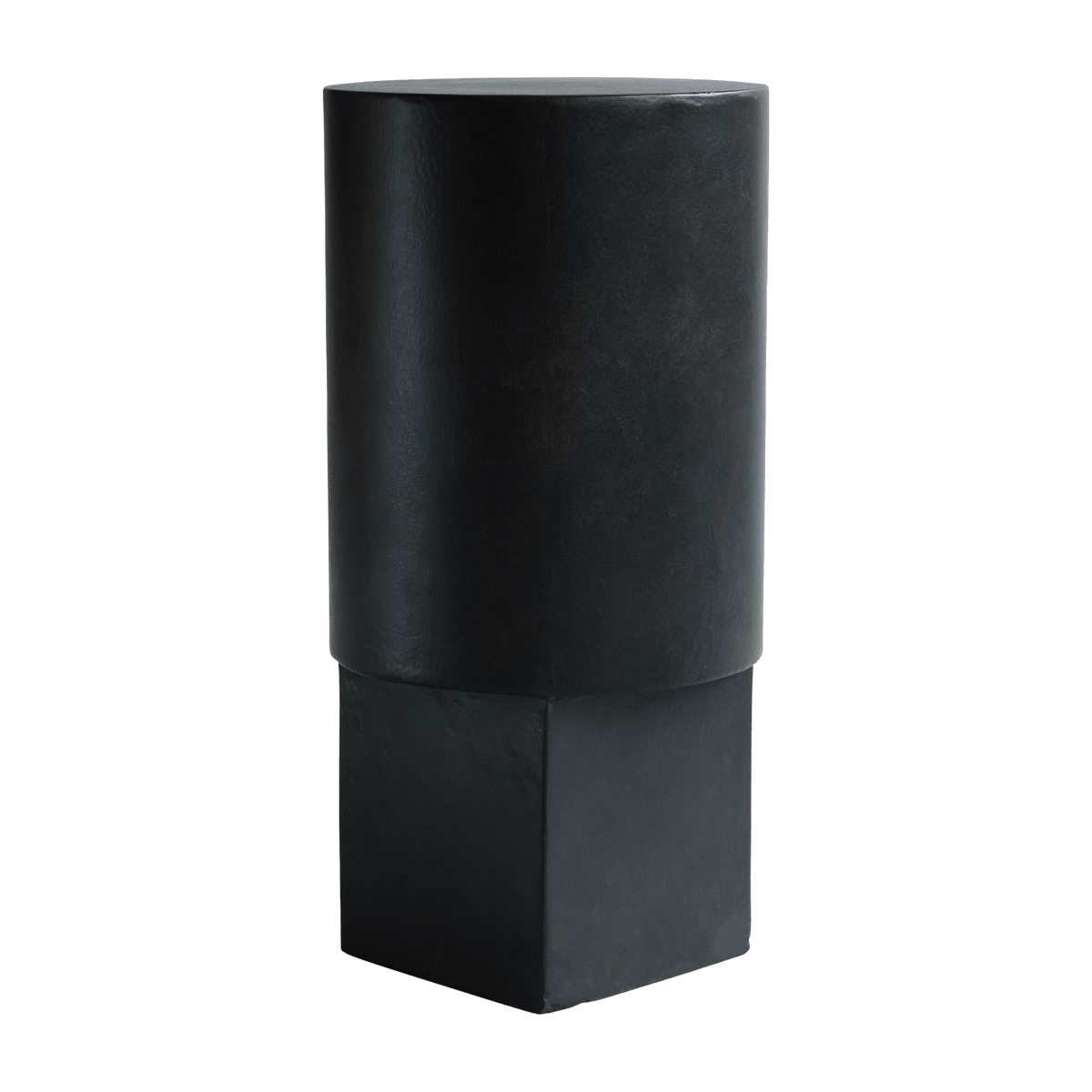 Table d'appoint en béton noir café 25 x 25 cm Column - 101 Copenhagen - The Cool Republic