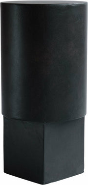 Table d'appoint en béton noir café 25 x 25 cm Column - 101 Copenhagen - The Cool Republic