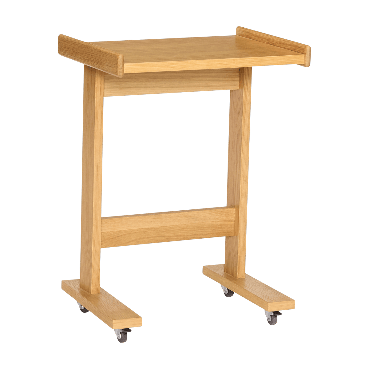 Table d'appoint en bois de chêne naturel Less - Hübsch - The Cool Republic