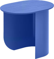 Table d'appoint en bois de hêtre bleu cobalt 32x44x40cm Plateau - Fest Amsterdam - The Cool Republic