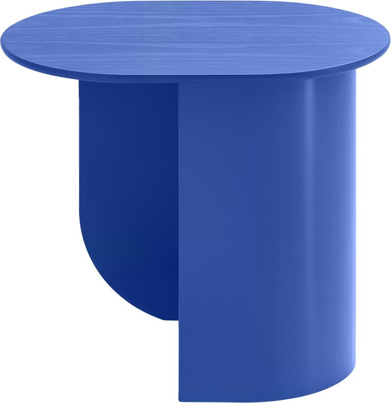 Table d'appoint en bois de hêtre bleu cobalt 32x44x40cm Plateau - Fest Amsterdam - The Cool Republic