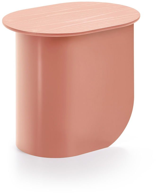 Table d'appoint en bois de hêtre rose 32x44x40cm Plateau - Fest Amsterdam - The Cool Republic