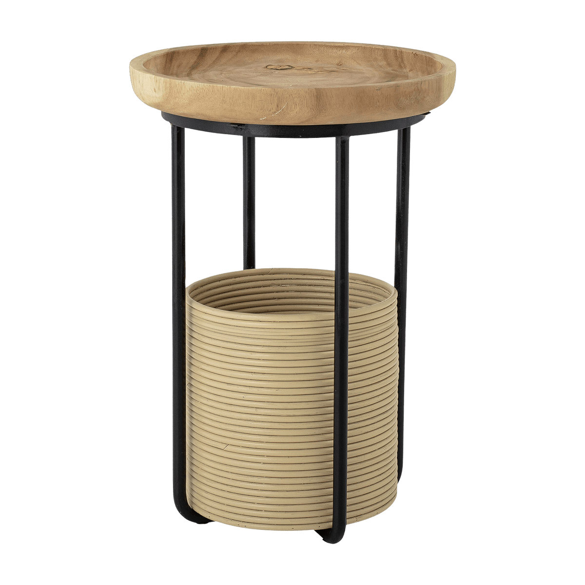 Table d'appoint en bois de suar Hitti - Bloomingville - The Cool Republic