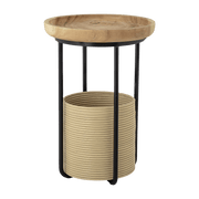 Hitti suar wood side table - Bloomingville - The Cool Republic