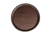 Table d'appoint en bois et en acier 47x57cm Pogoro - Versmissen - The Cool Republic