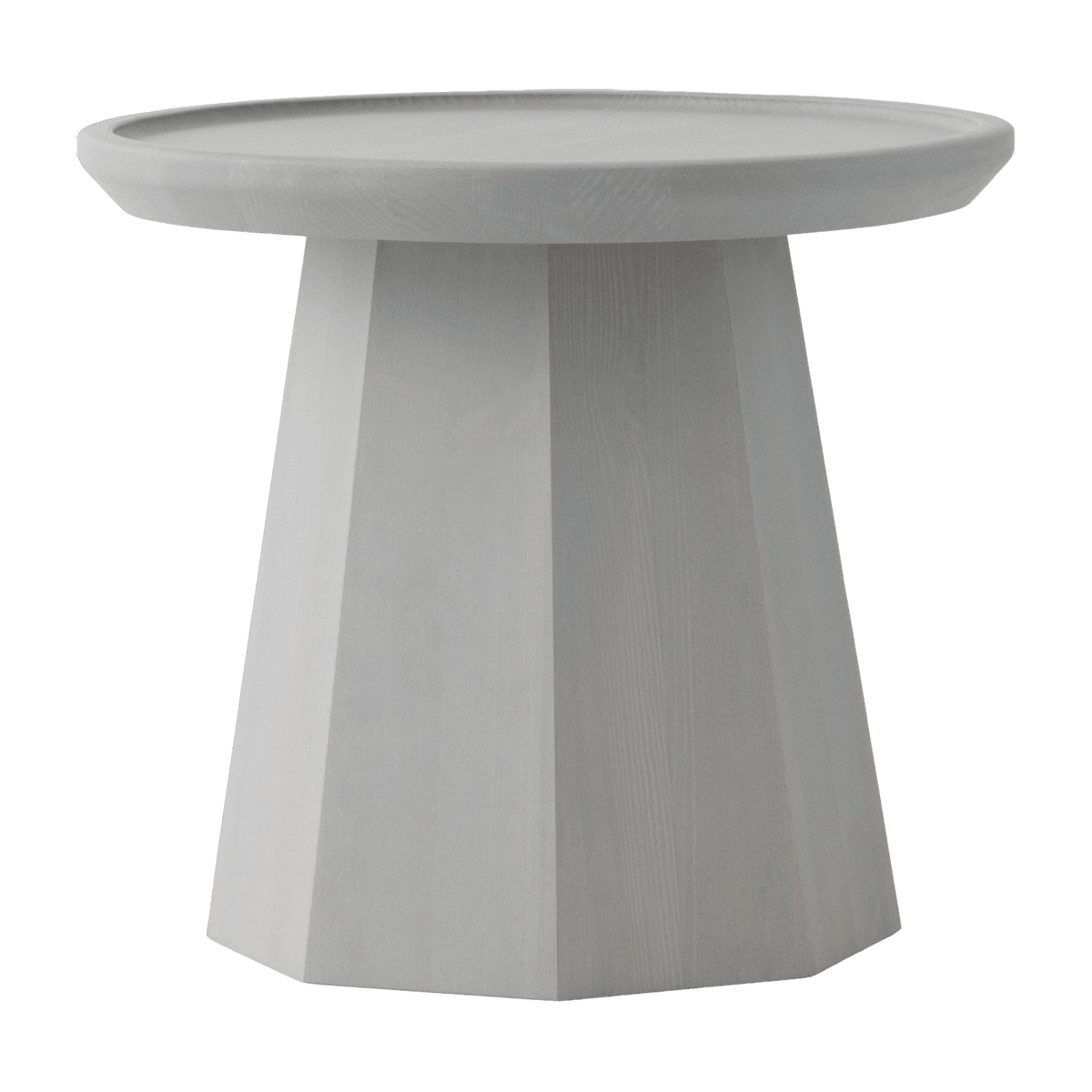 Table d'appoint en bois gris clair 45 cm Pine gris clair - Normann Copenhagen - The Cool Republic