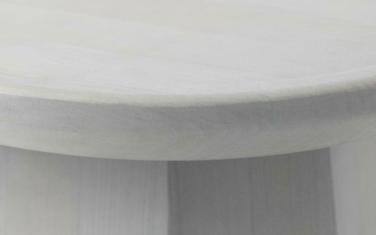 Table d'appoint en bois gris clair 45 cm Pine gris clair - Normann Copenhagen - The Cool Republic