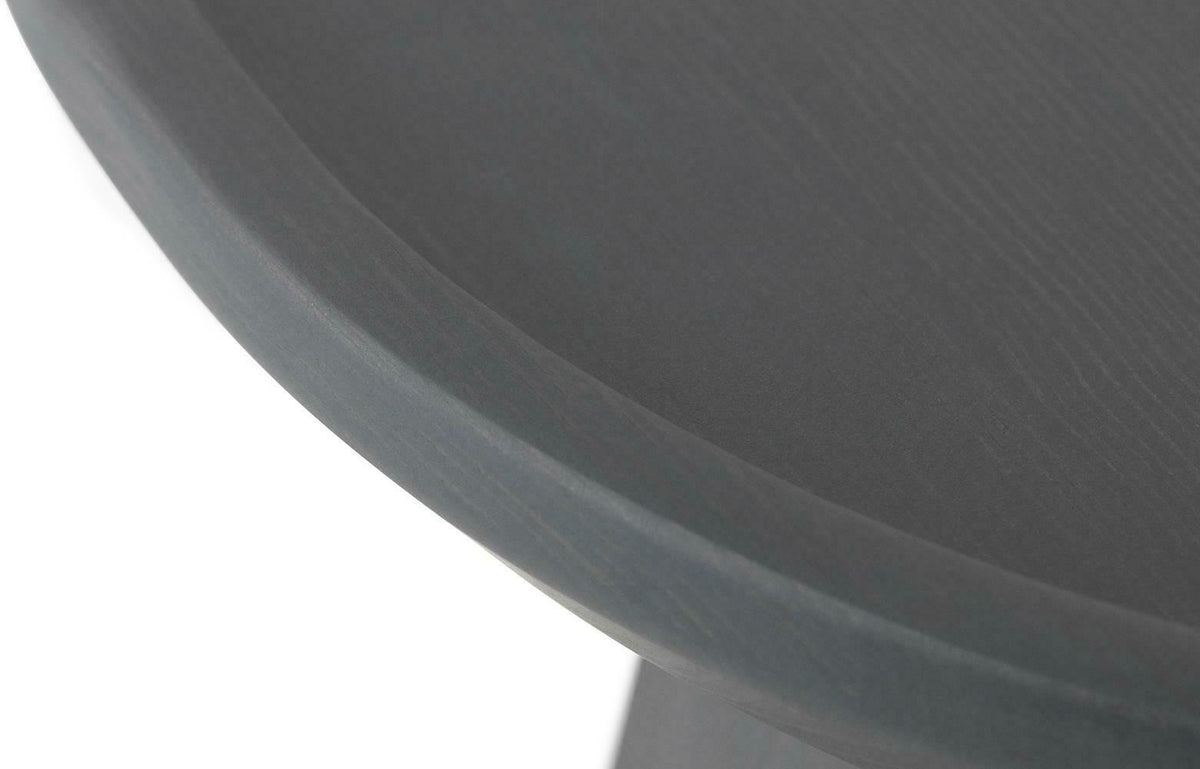 Table d'appoint en bois gris foncé 65 cm Pine foncé grey - Normann Copenhagen - The Cool Republic