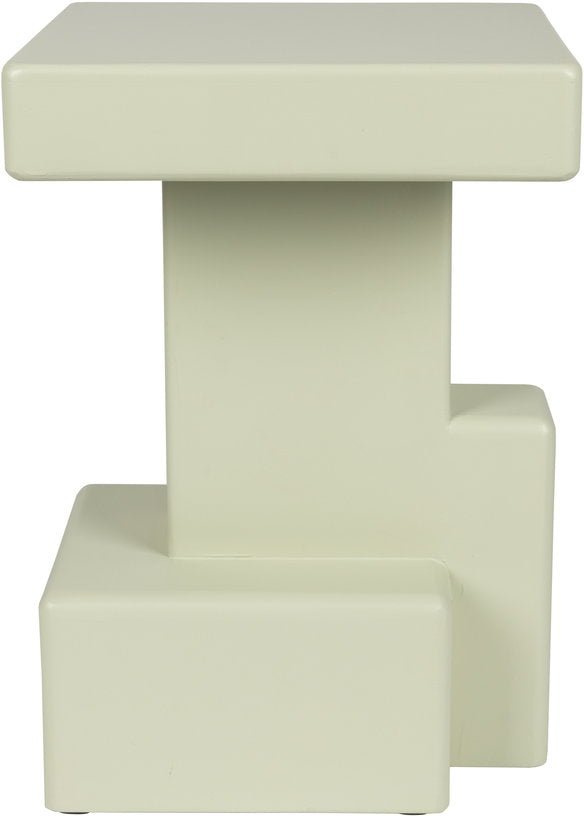 Table d'appoint en bois laqué vert 35x35x50cm Neo - The Cool Republic - The Cool Republic