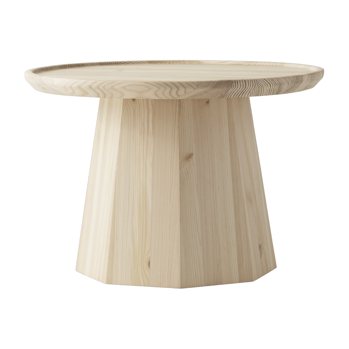 Table d'appoint en bois naturel 65 cm Pine Pine - Normann Copenhagen - The Cool Republic