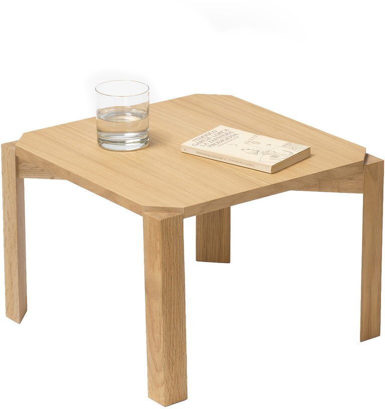 Table d'appoint en chêne empilable MMS - Mobles 114 - The Cool Republic