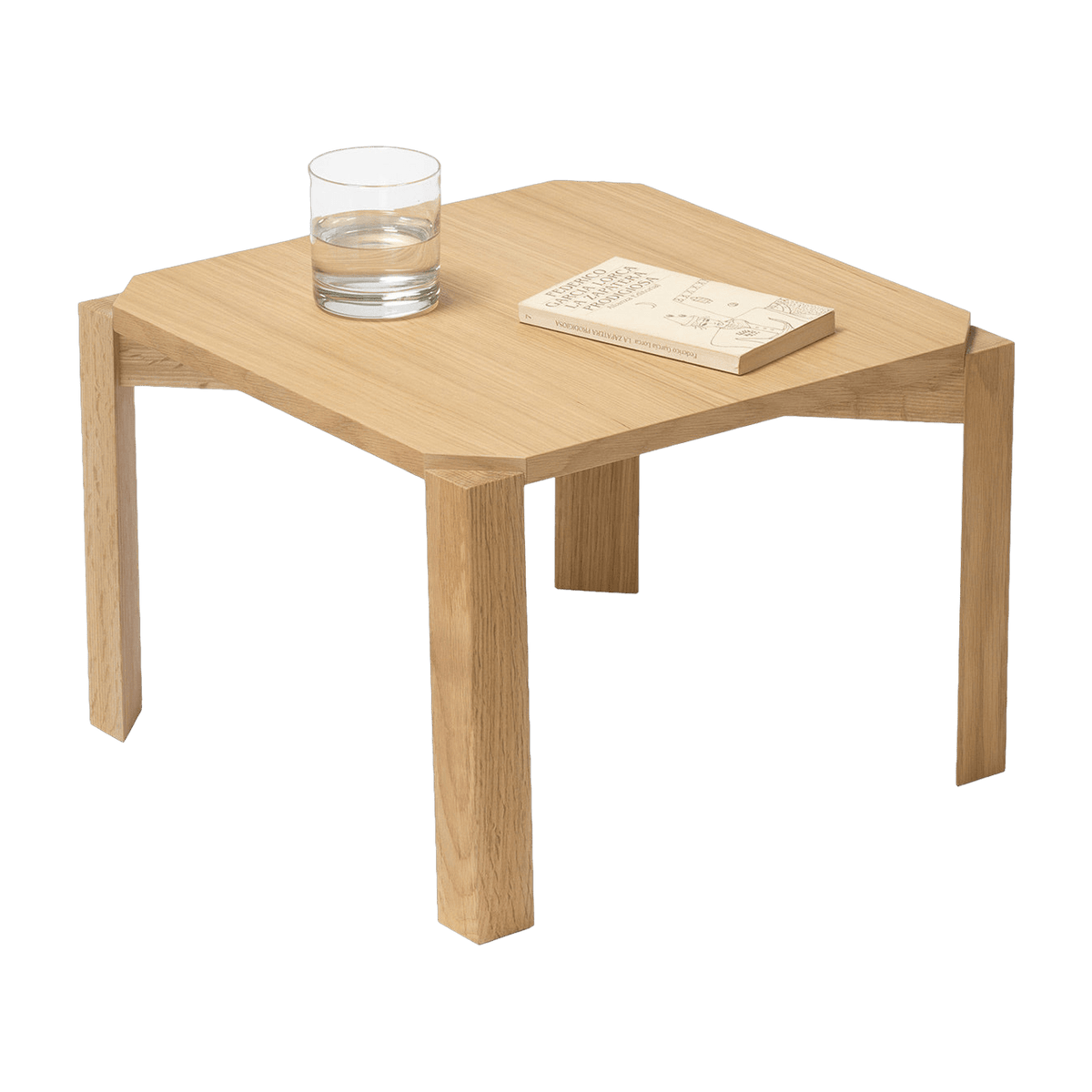 Table d'appoint en chêne empilable MMS - Mobles 114 - The Cool Republic