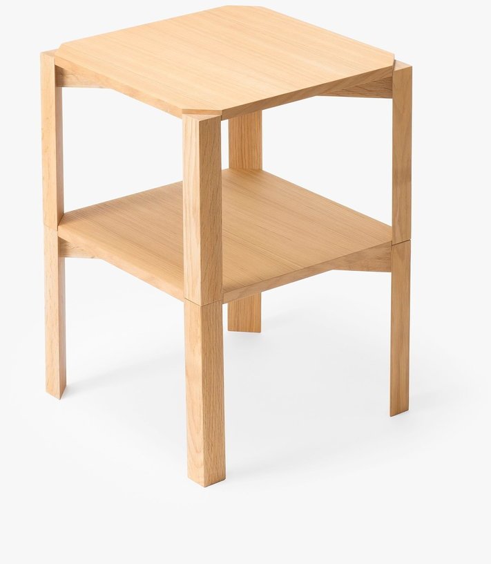 Stackable oak side table MMS - Mobles 114 - The Cool Republic