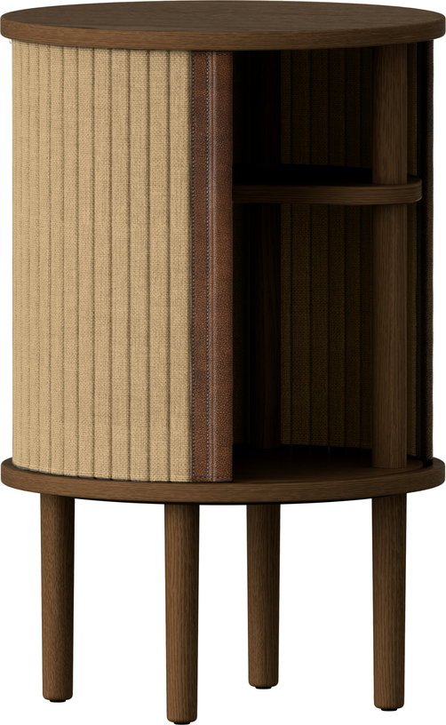 Table d'appoint en chêne foncé beige 59,3 x 38 cm Audacious - UMAGE - The Cool Republic