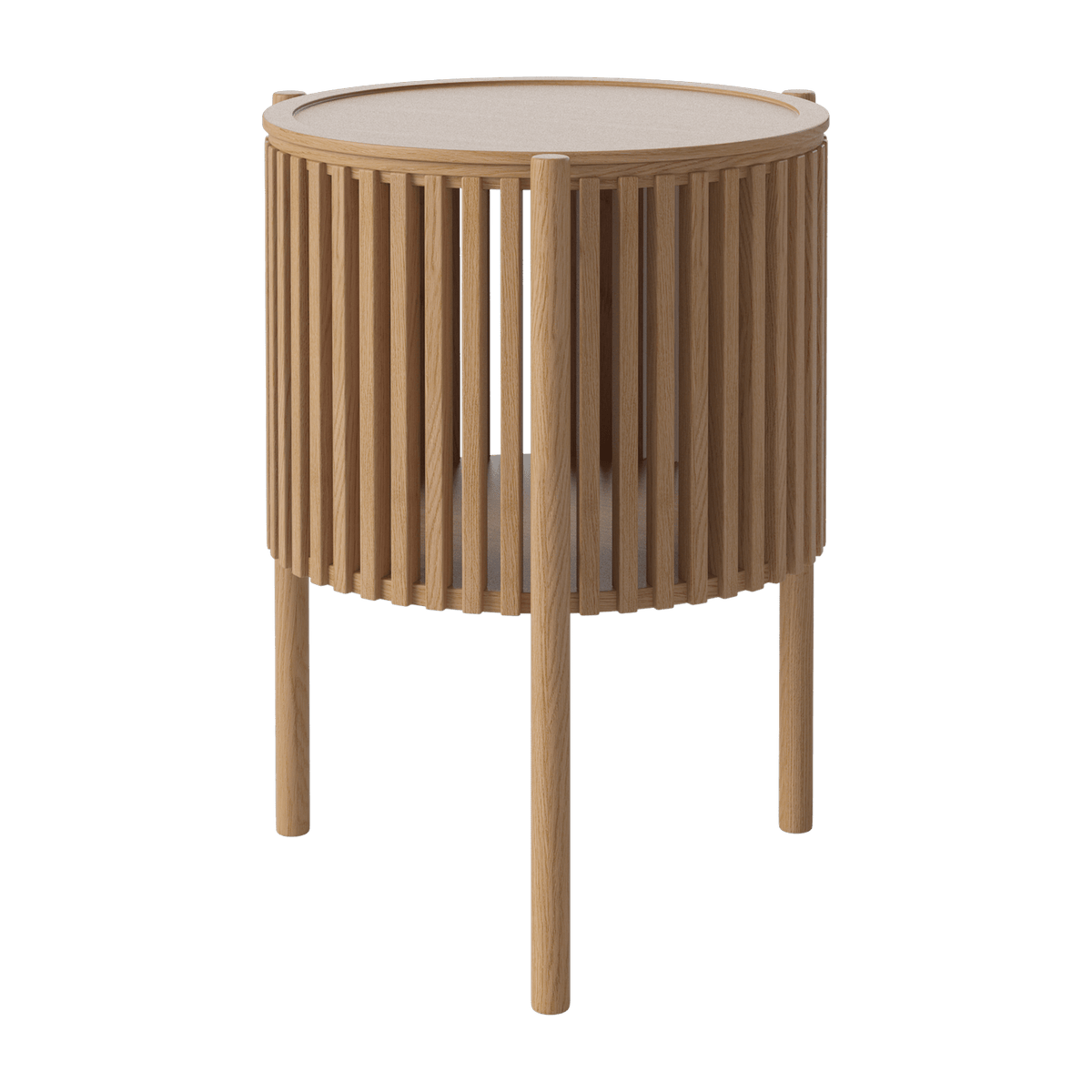 Table d'appoint en chêne huilé 64 cm Story - Bolia - The Cool Republic