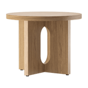 Table d'appoint en chêne massif 40 x 50 cm Androgyne - Audo - The Cool Republic