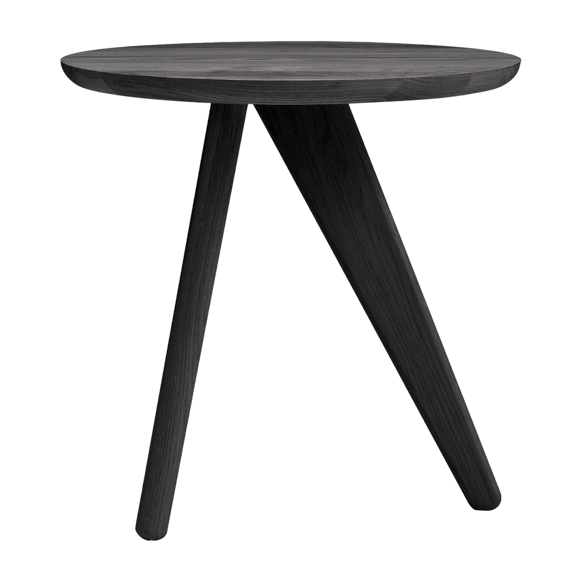 Table d'appoint en chêne massif noire Fin - NORR11 - The Cool Republic