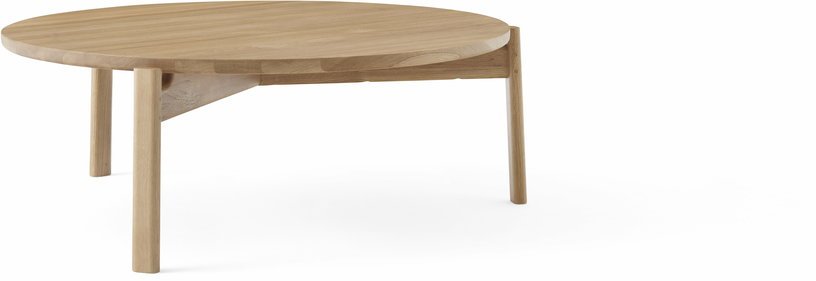 Table d'appoint en chêne naturel 100 x 33 cm Passage - Audo - The Cool Republic