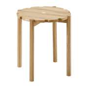 Table d'appoint en chêne naturel 50 cm Pinion - Emko - The Cool Republic