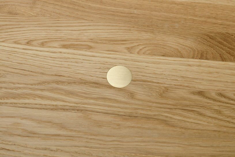 Table d'appoint en chêne naturel 50 cm Pinion - Emko - The Cool Republic