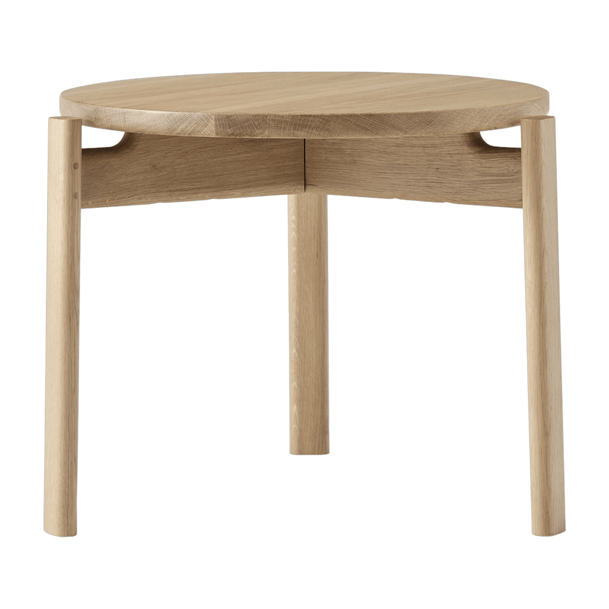 Table d'appoint en chêne naturel 60 x 43 cm Passage - Audo - The Cool Republic