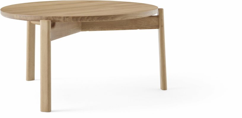 Table d'appoint en chêne naturel 80 x 38 cm Passage - Audo - The Cool Republic