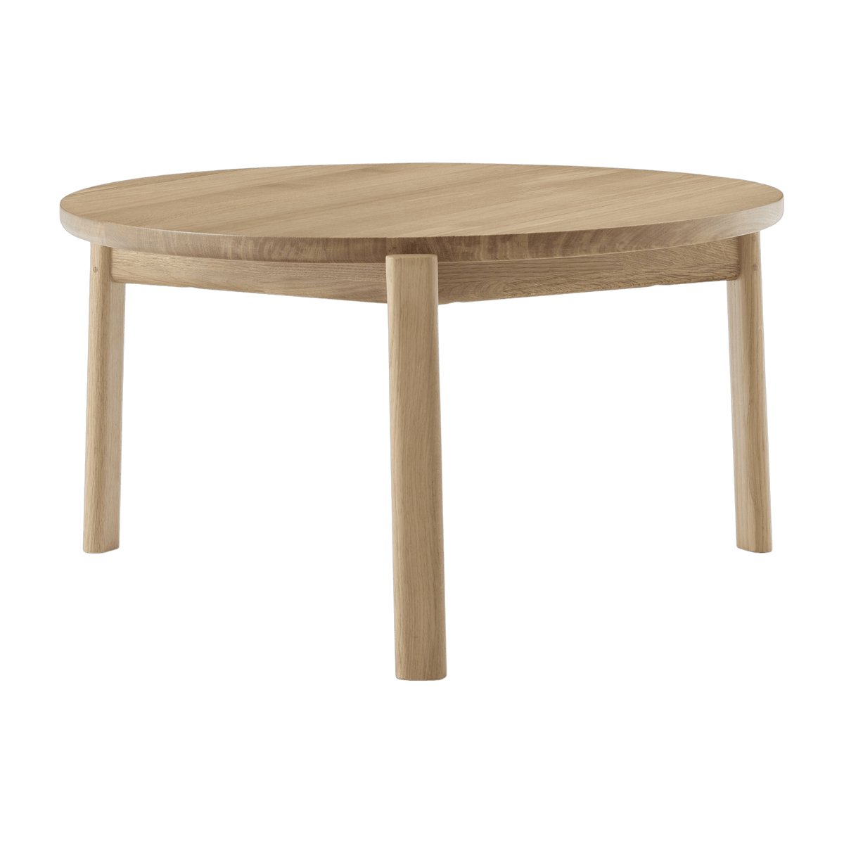 Table d'appoint en chêne naturel 80 x 38 cm Passage - Audo - The Cool Republic