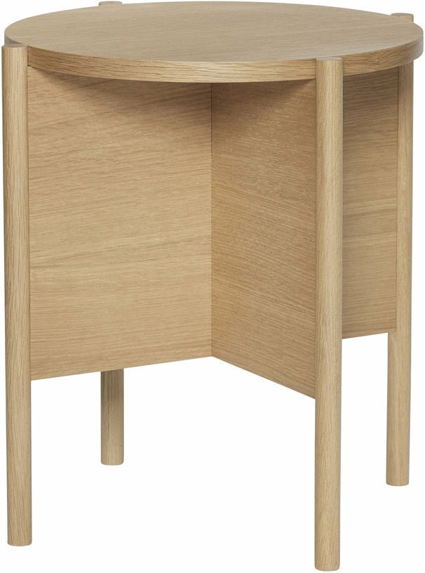 Table d'appoint en chêne naturel Heritage - Hübsch - The Cool Republic