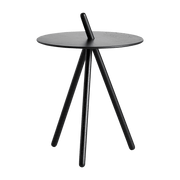 Table d'appoint en chêne noir Come Here - Woud - The Cool Republic