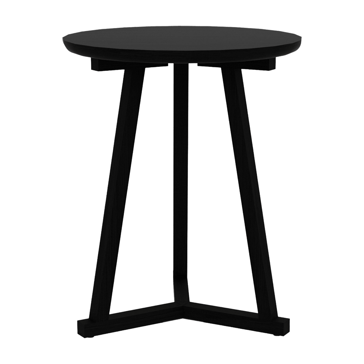 Table d'appoint en chêne noir S Tripod - Ethnicraft Accessories - The Cool Republic