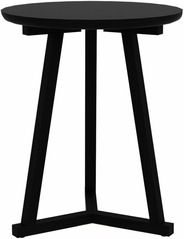 Table d'appoint en chêne noir S Tripod - Ethnicraft Accessories - The Cool Republic