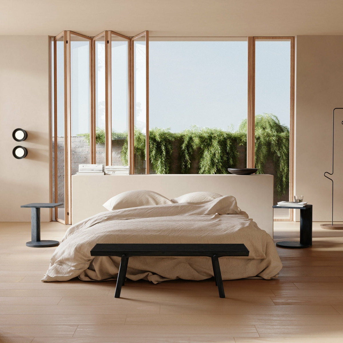 Table d'appoint en chêne noire Galta Forte Side - Kann Design - The Cool Republic