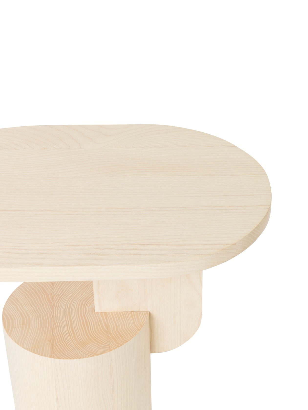 Table d'appoint en frêne naturel Insert - Ferm Living - The Cool Republic
