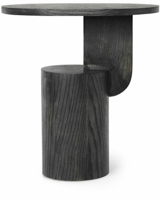 Table d'appoint en frêne teinté noir Insert - Ferm Living - The Cool Republic